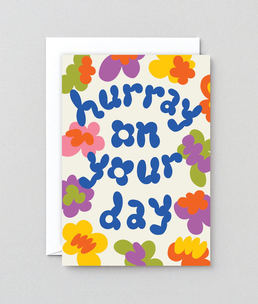 Atvirukas. Hurray On Your Day