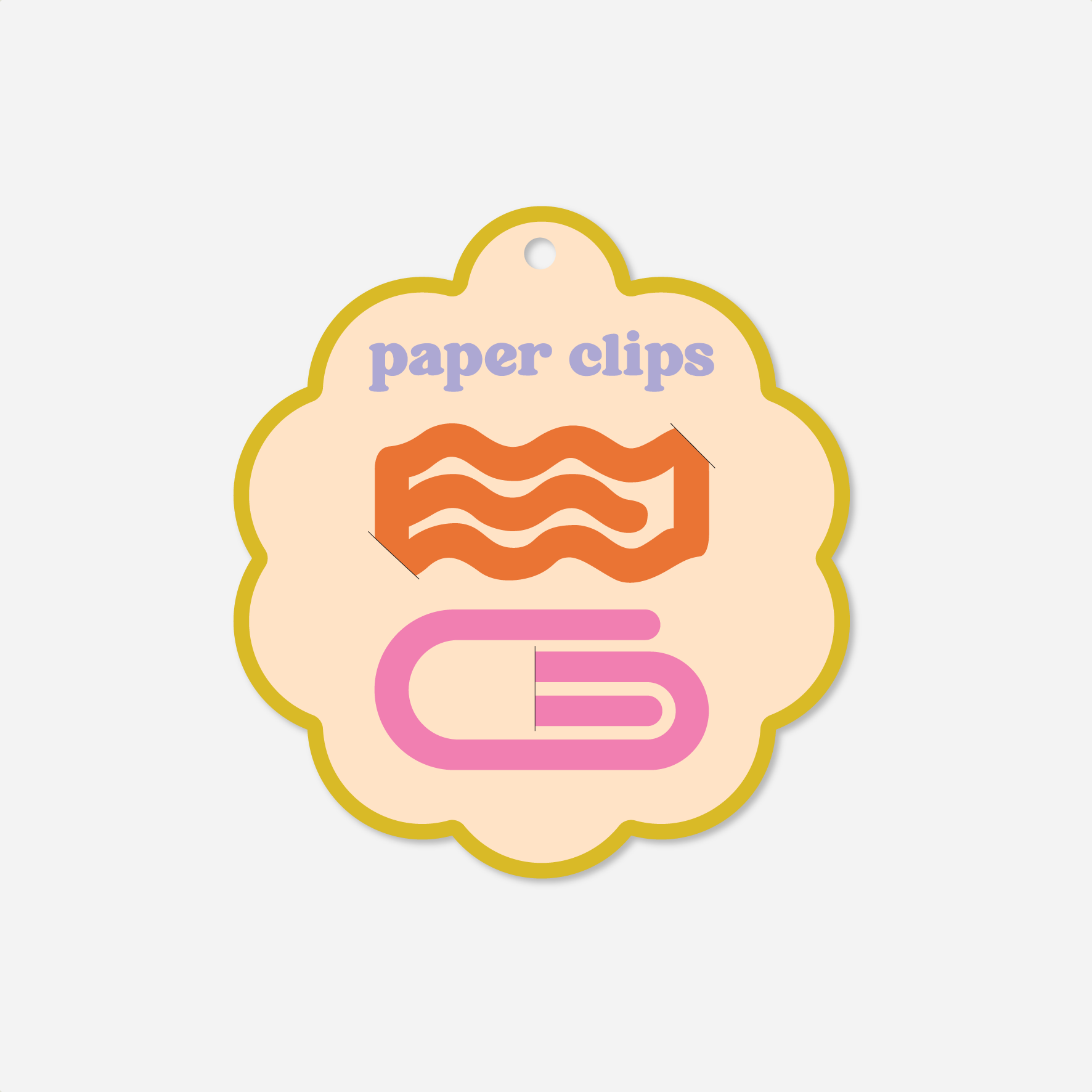 Segtukas. Paper Clips Bookmarks