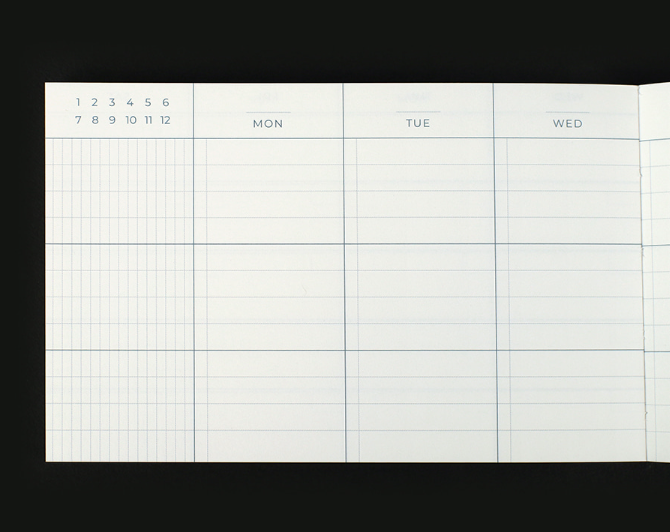 Planuotė. Lists To Live By Daily Weekly Light Planner