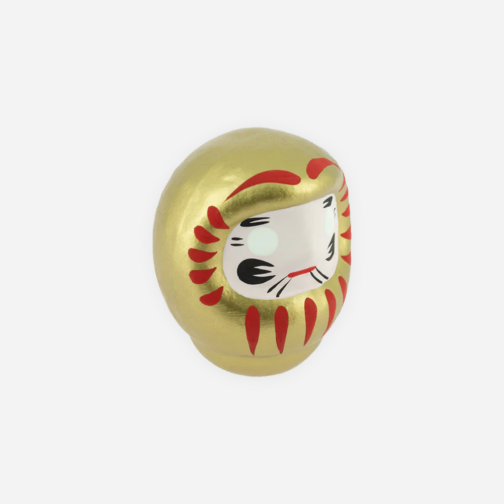 Daruma Doll. Medium [Gold]