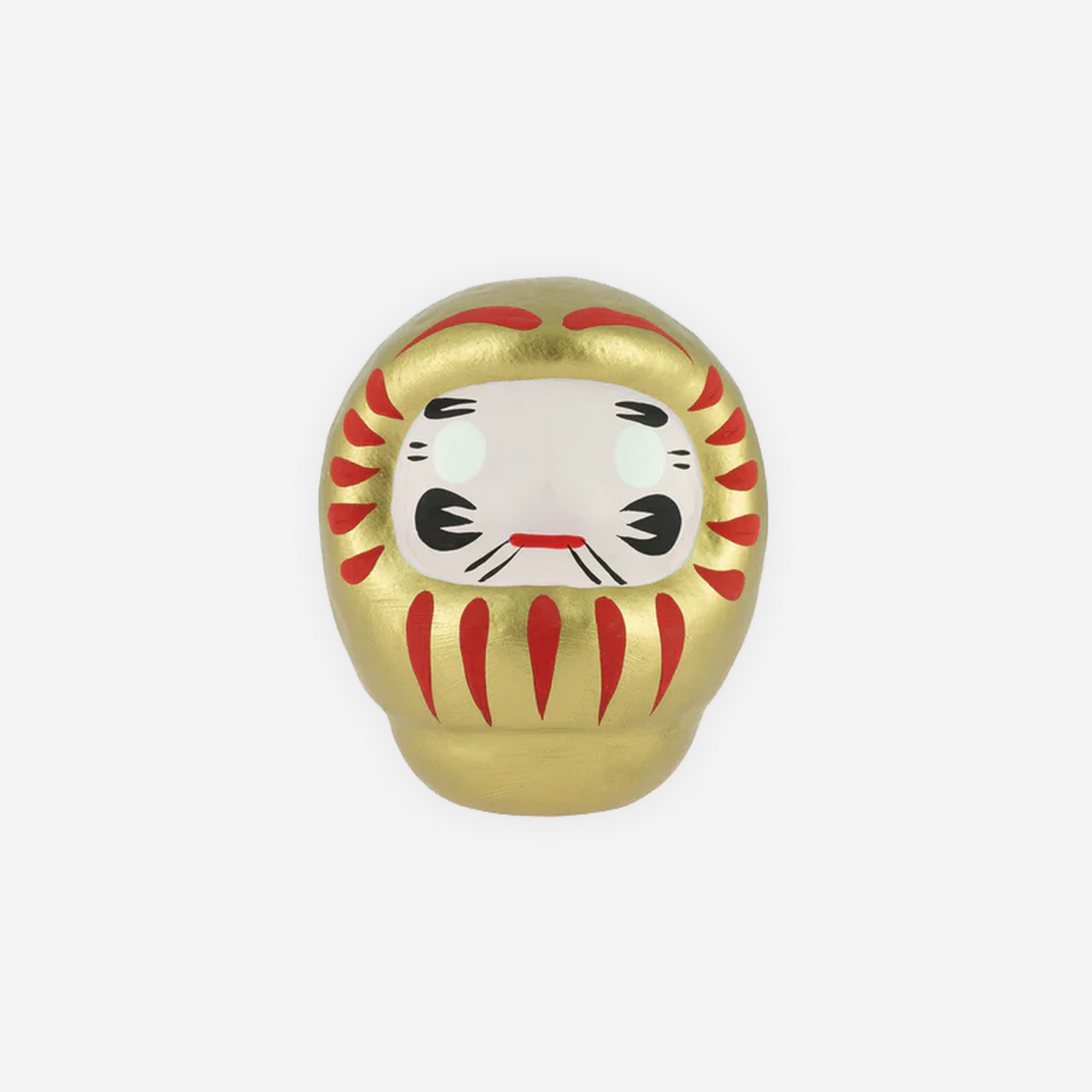 Daruma Doll. Medium [Gold]