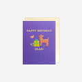 Atvirukas. Happy Birthday Dear