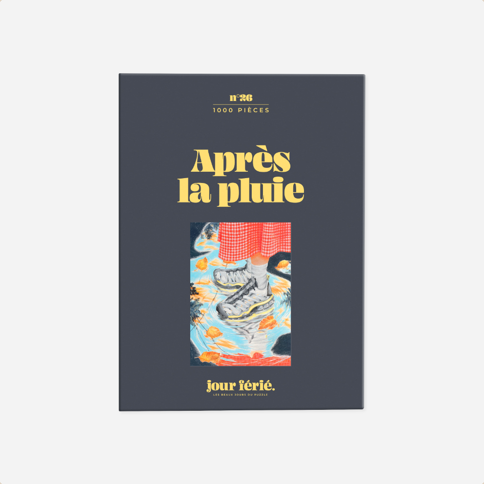 Dėlionė. Après la pluie