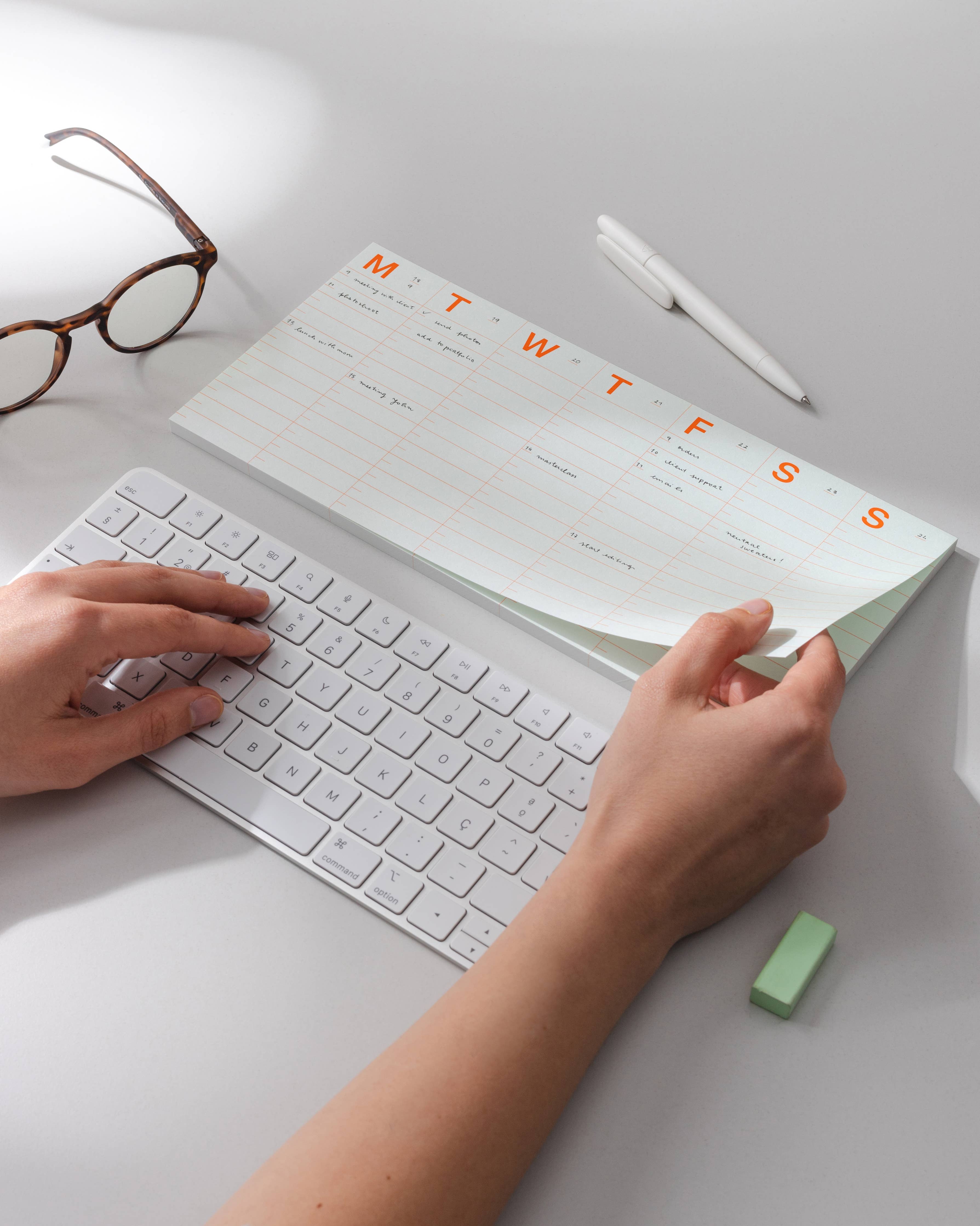 Planavimo blokas. Notepad Large [Weekly]