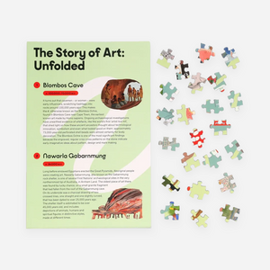 Dėlionė. The Story of Art in 1,000 Pieces