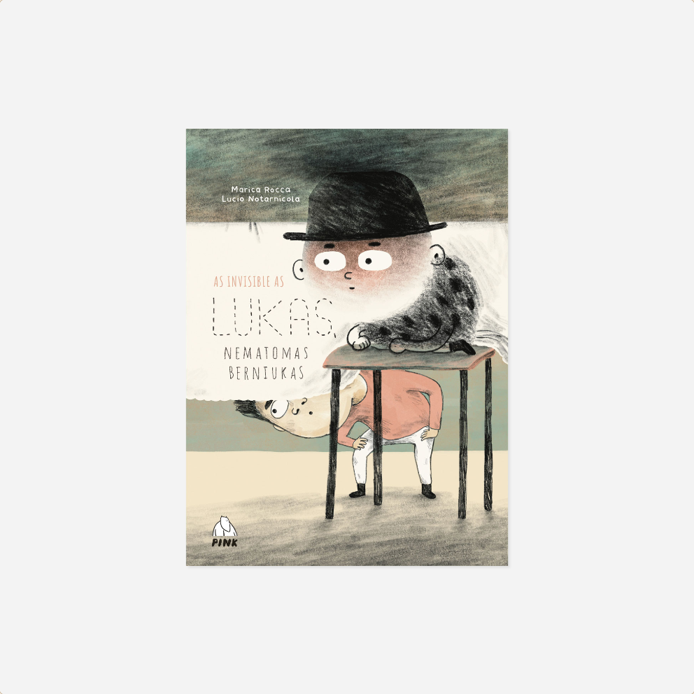 Knyga. Lukas nematomas berniukas