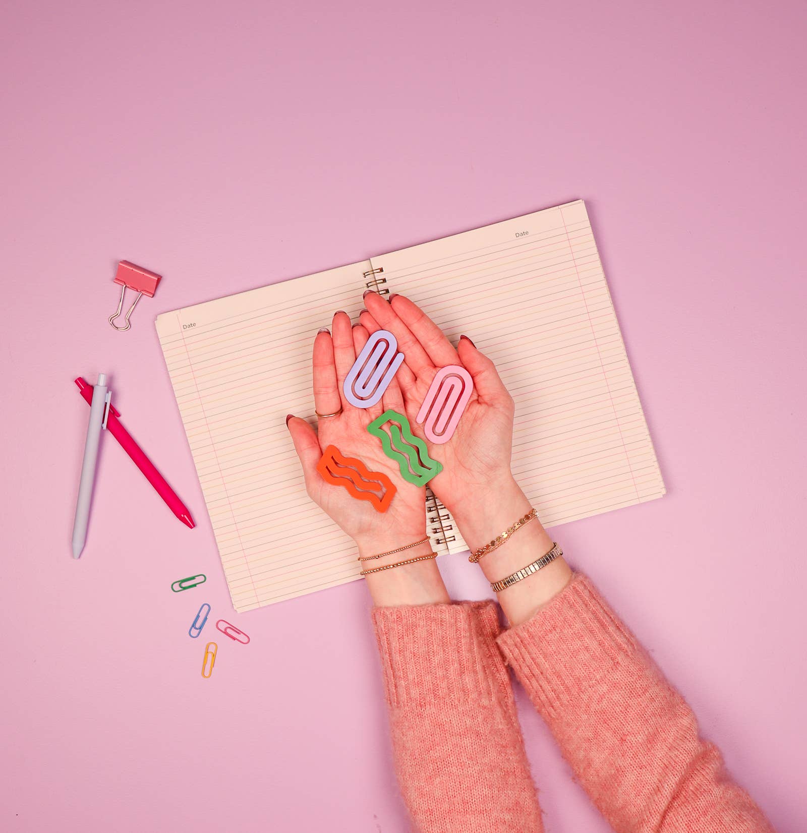 Segtukas. Paper Clips Bookmarks