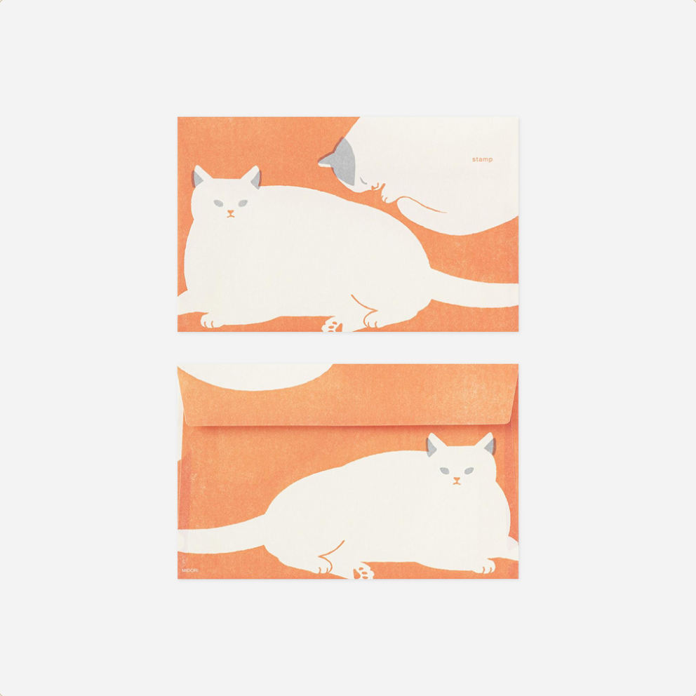 Vokų rinkinys. Kimagure Easy&Cozy Envelope [Cat]