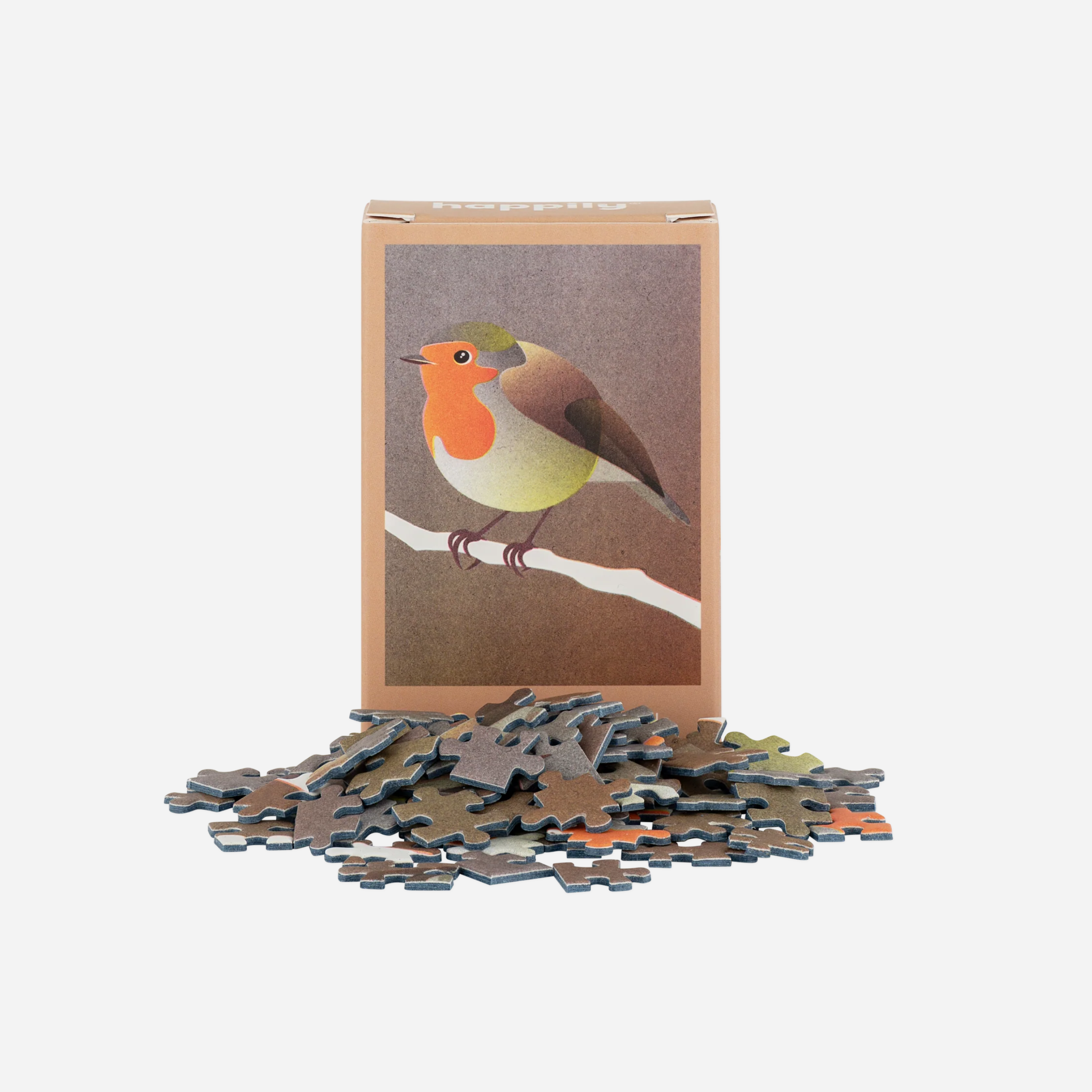 Dėlionė. 99 Piece Mini Bird Jigsaw [Robin]