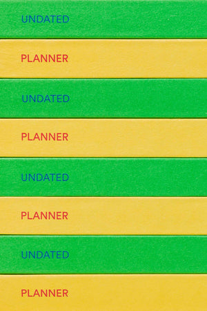 Planuotė. Undated Planner A5 [Lemon]