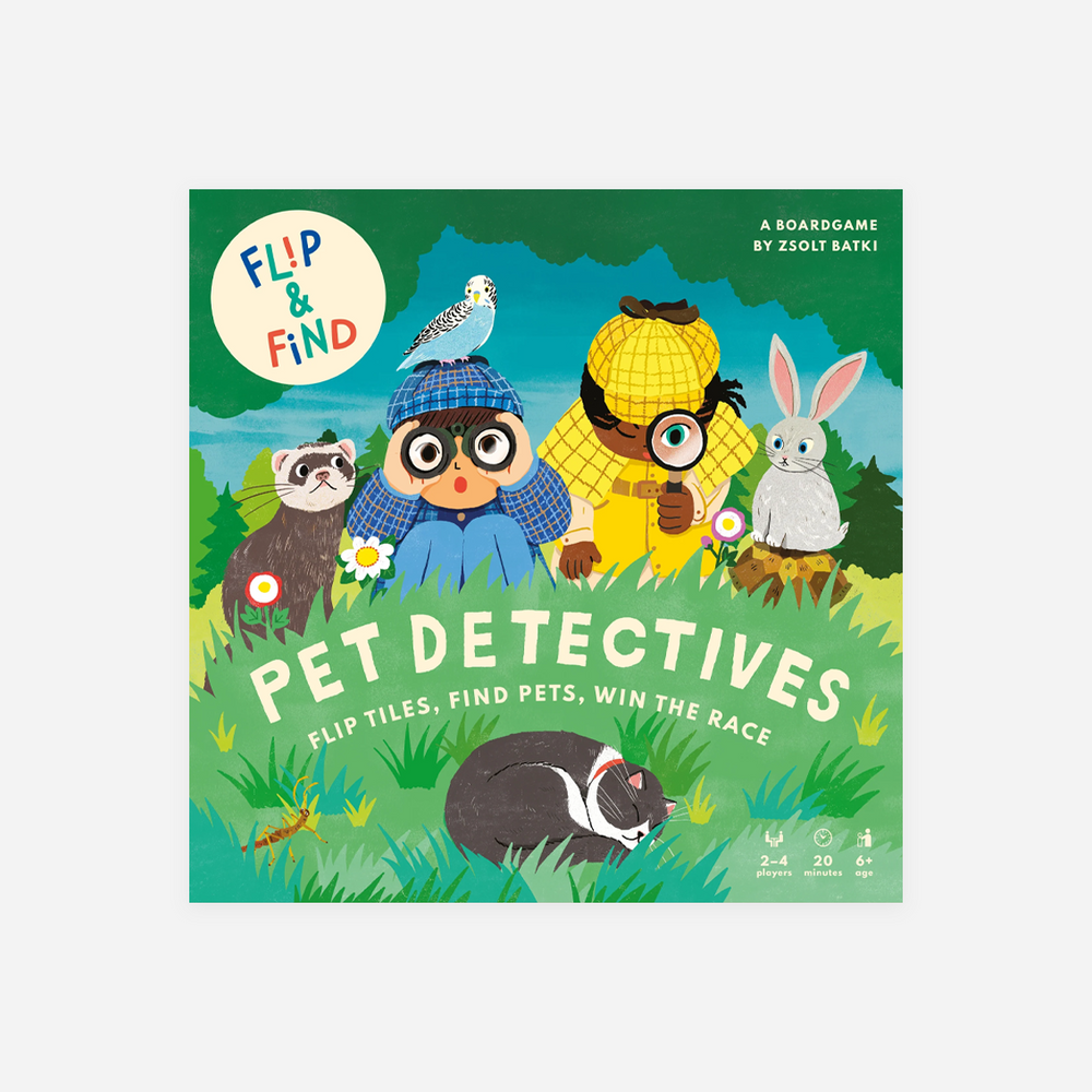 Žaidimas. Flip and Find: Pet Detectives