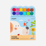 Knyga. Finger Painting [A Lively Forest]