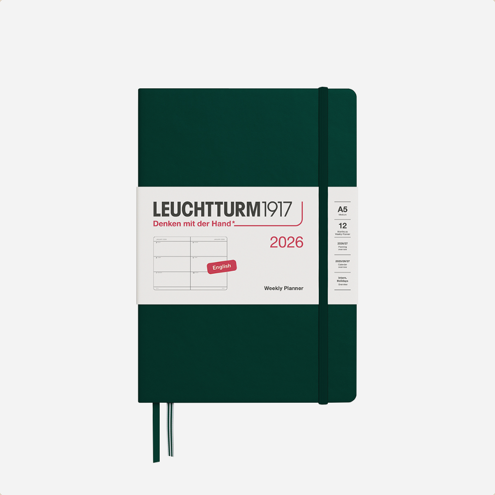 Kalendorinė planuotė. Savaitinė horizontali [A5] 2026