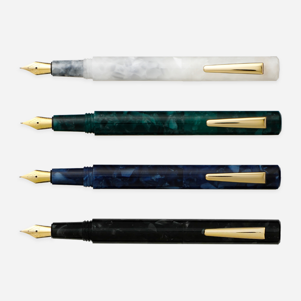 Parkeris. Attaché Marbled Fountain Pen