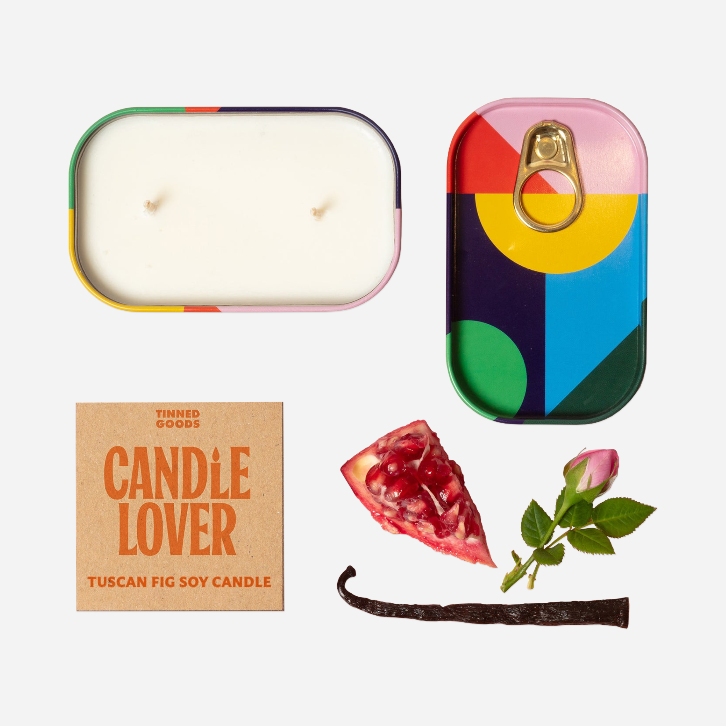 Žvakė. Tinned Goods Candle Lover [Tuscan Fig]
