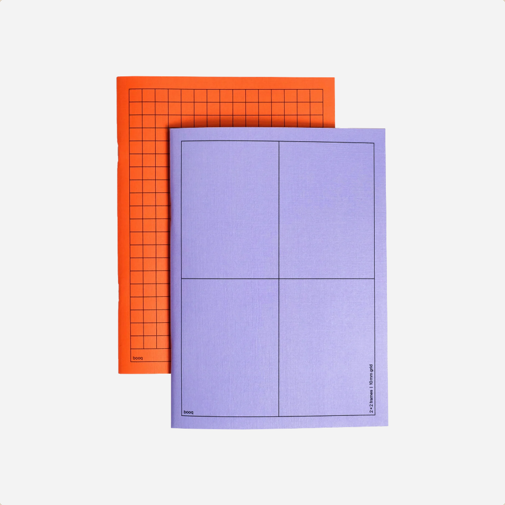 Užrašinė. Booq [Orange Purple]