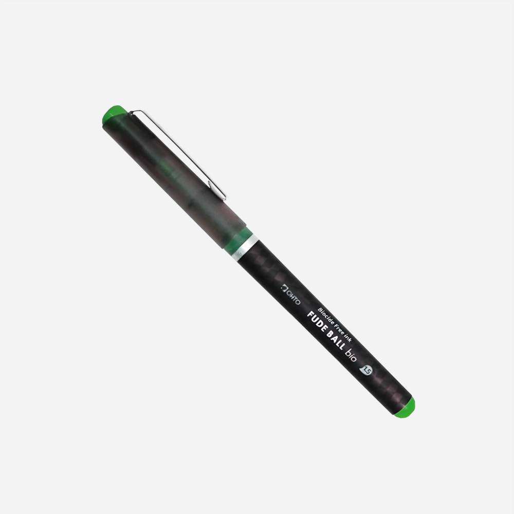 Rašiklis. Fudeball Bio Liquid Ink Roller Ball Pen 1.5 mm