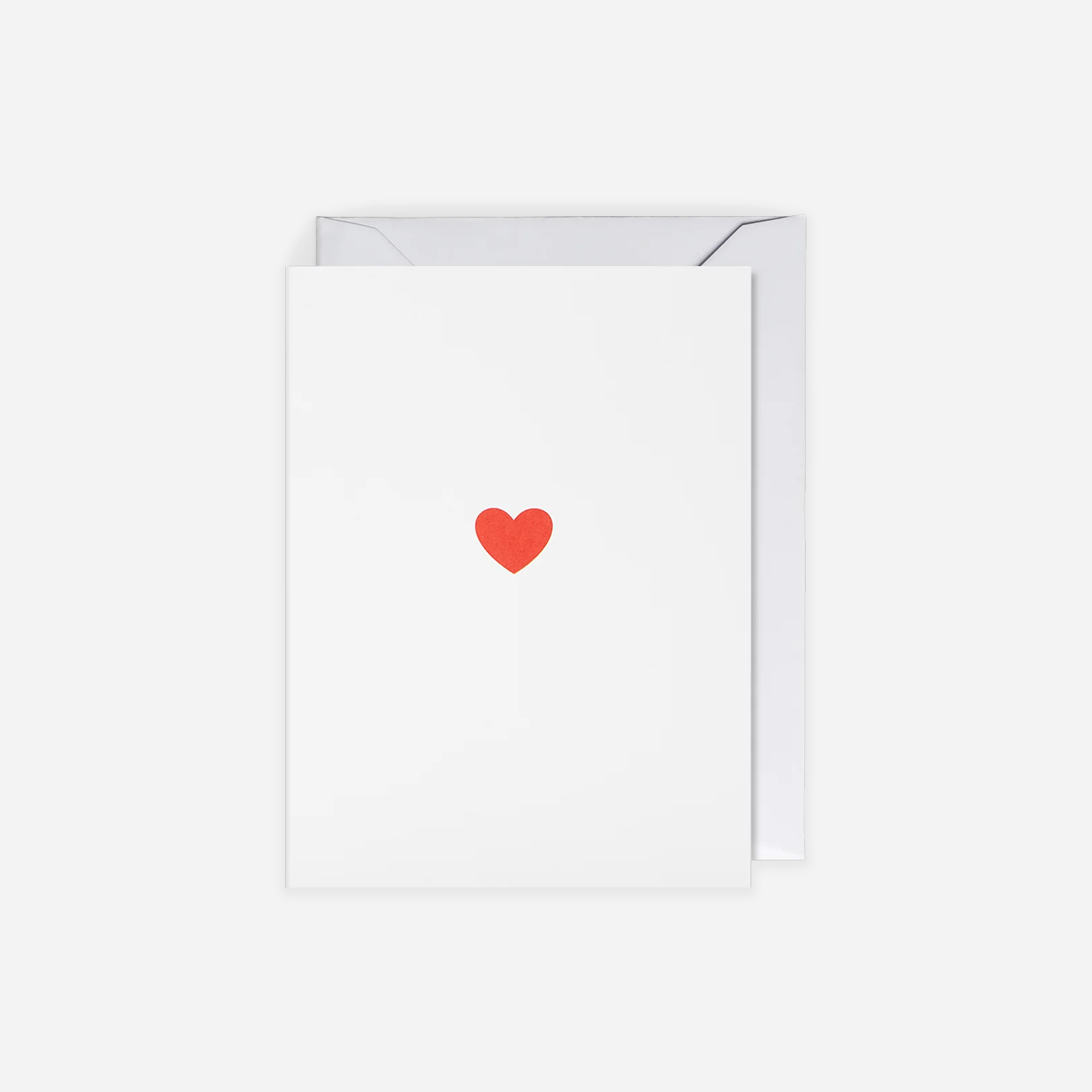 Atvirukas. Little Red Heart