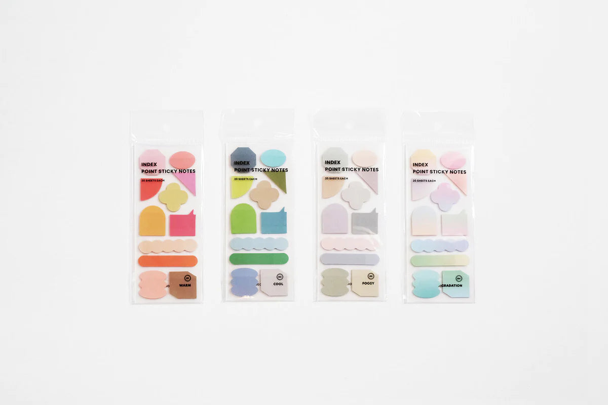 Lipnūs lapeliai. Index Point Sticky Notes [Gradation]