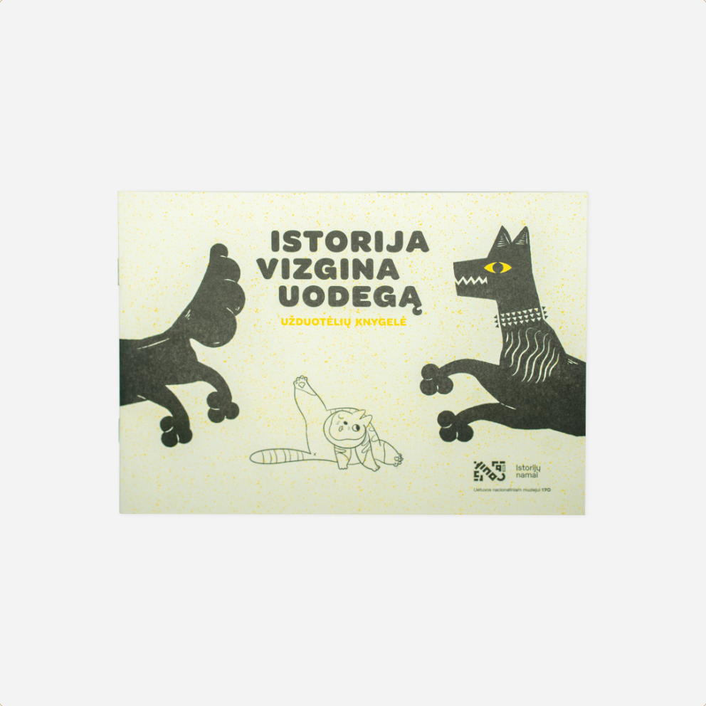 Užduočių knygelė. Istorija vizgina uodegą