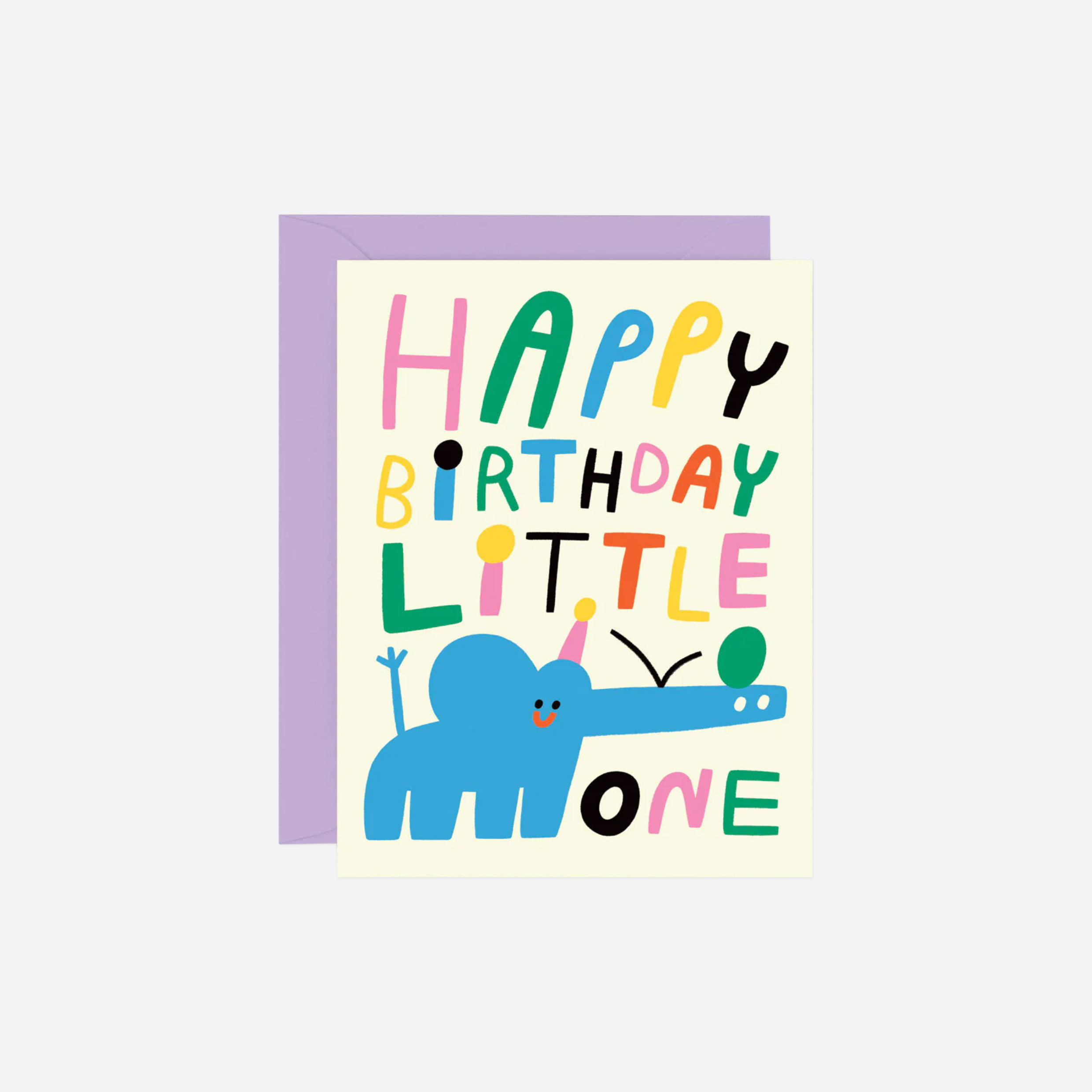 Atvirukas. Happy Birthday Little One