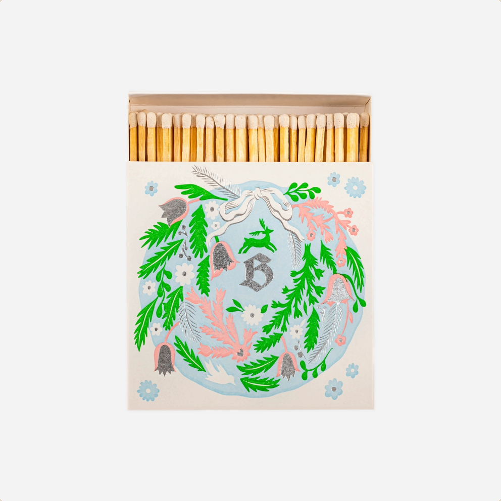 Degtukai. Festive Wreath