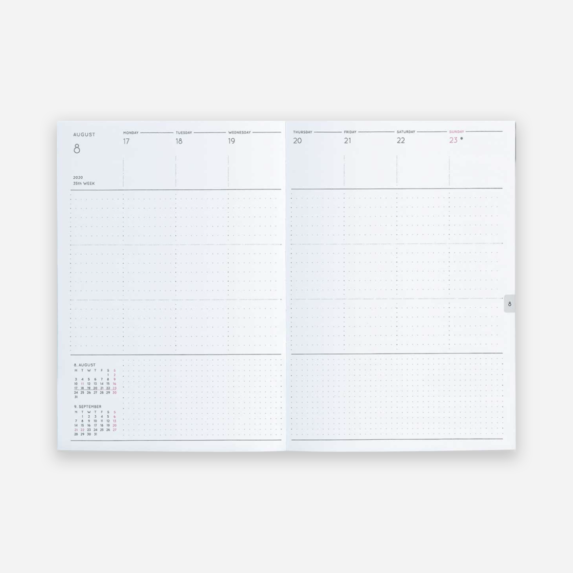 Kalendorinė planuotė. Diary Katy [B6] 2027