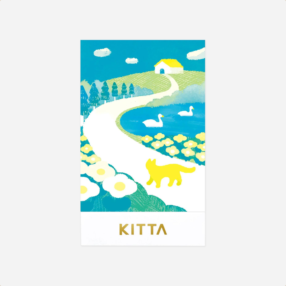 Lipni juostelė. Collage Washi Tape [Hill]