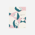 Laiškų popierius. Kimagure Easy&Cozy Letter Pad [Panda]