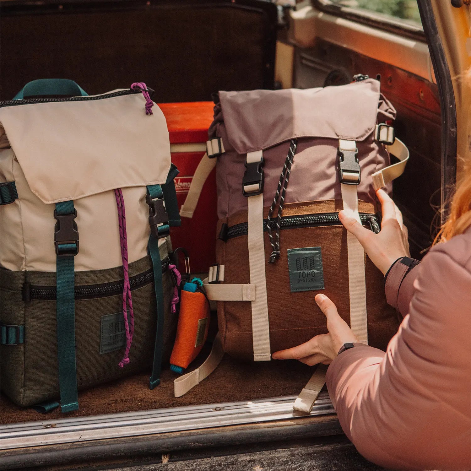 Kuprinė. Rover Pack Classic [Khaki/Black]