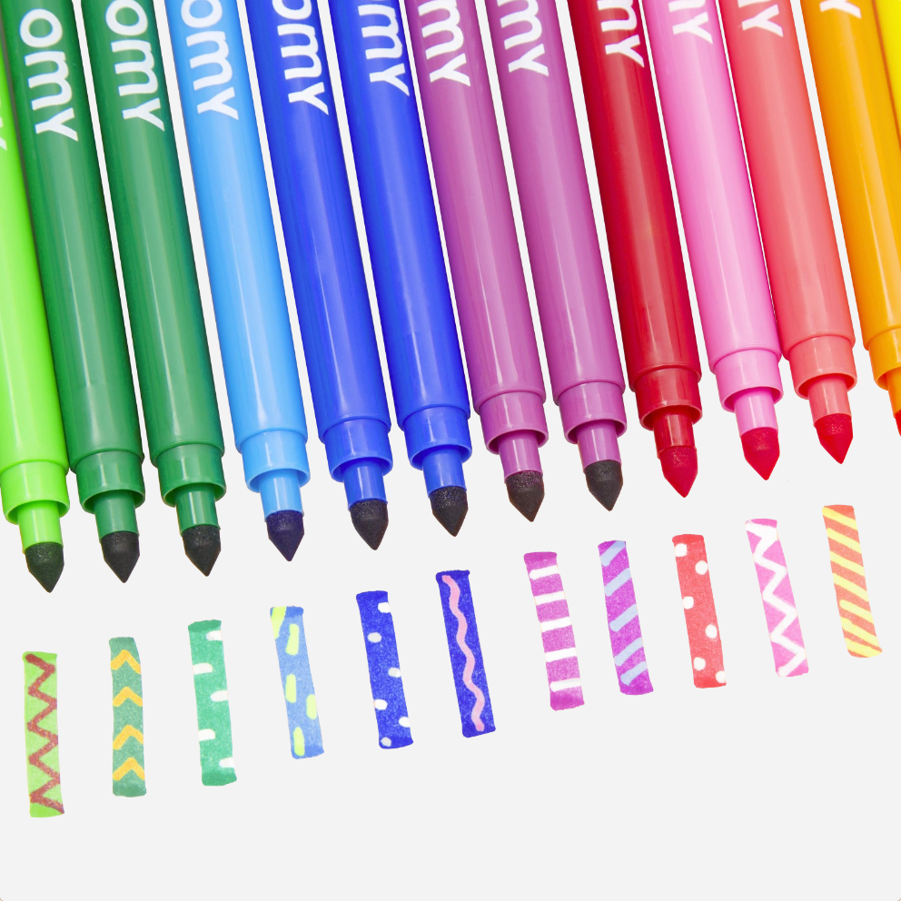 Flomasterių rinkinys. Magic Markers