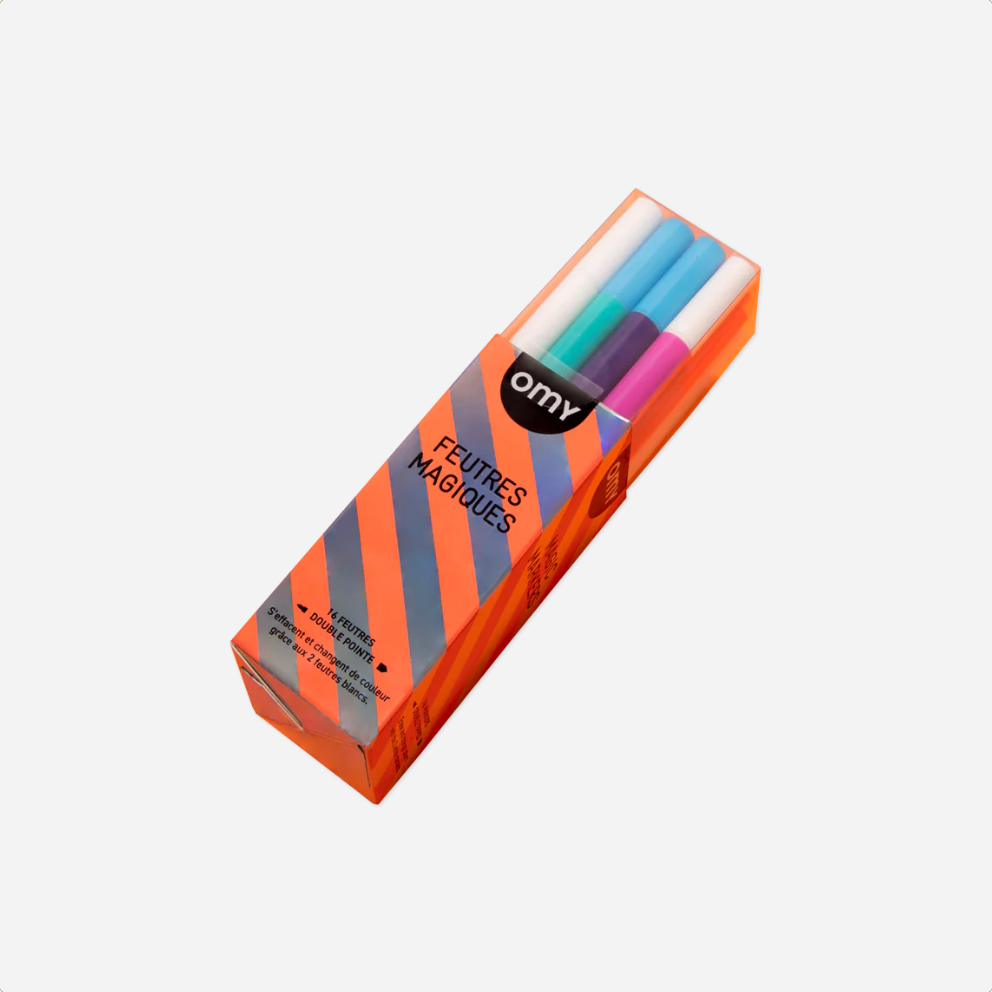 Flomasterių rinkinys. Magic Markers