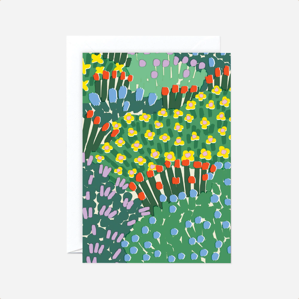 Atvirukas. Garden Flowers