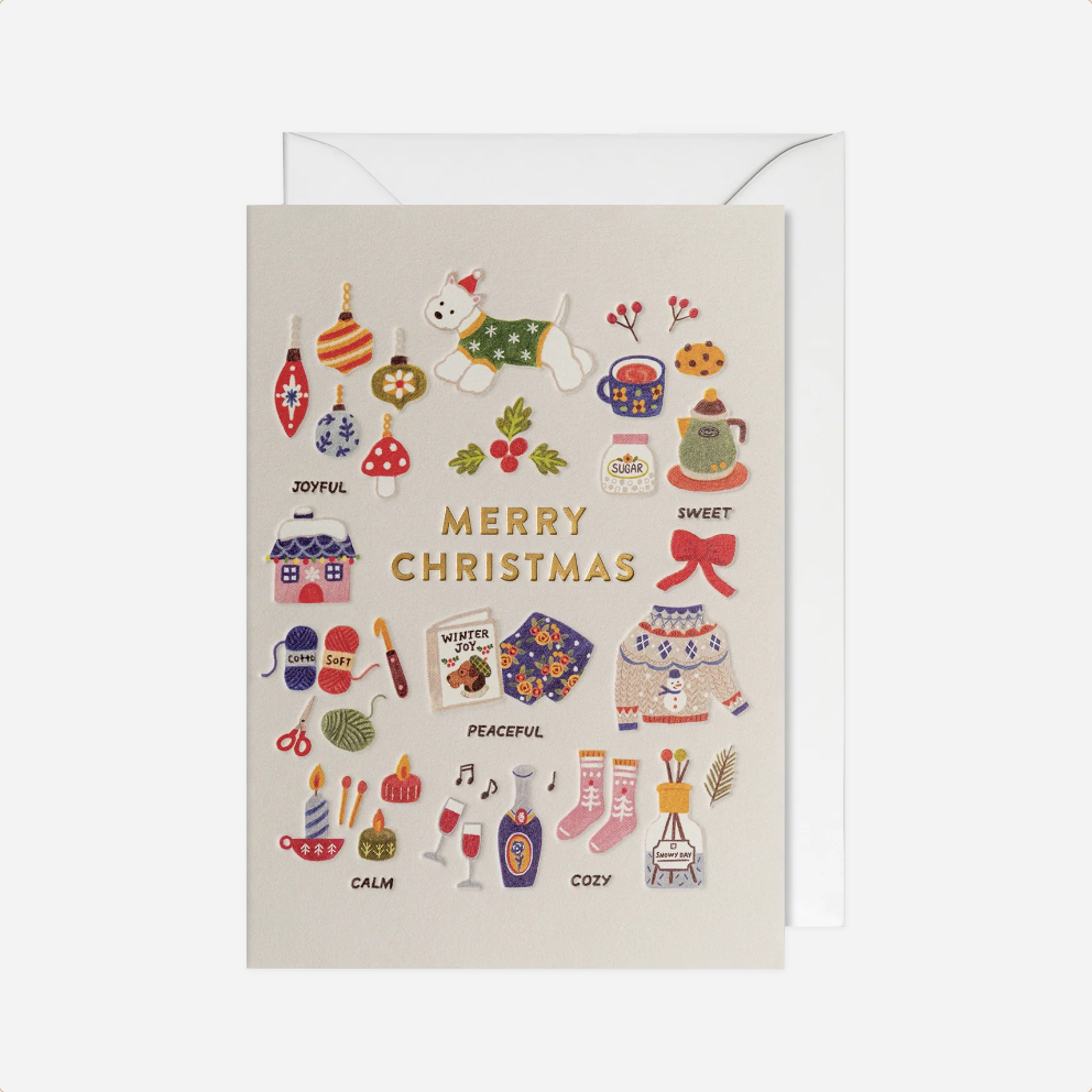 Atvirukas. Joyful & Cosy