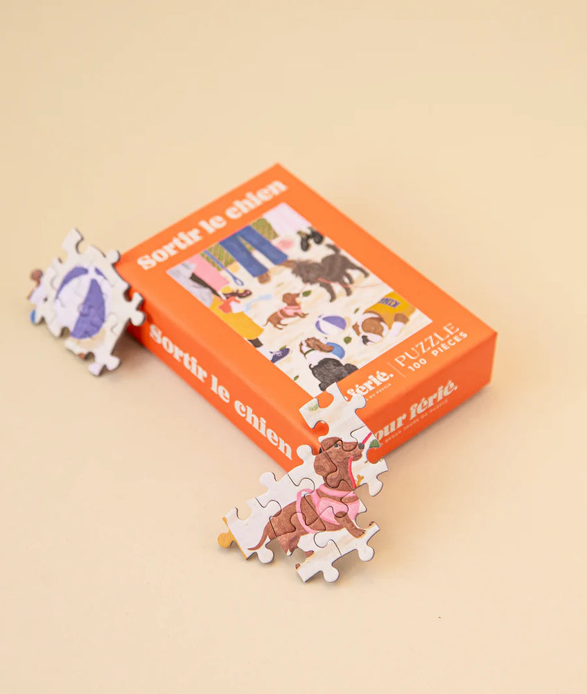 Dėlionė. Walking the Dog