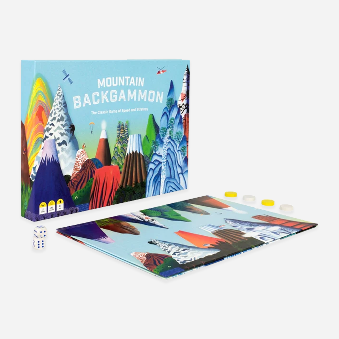 Žaidimas. Mountain Backgammon