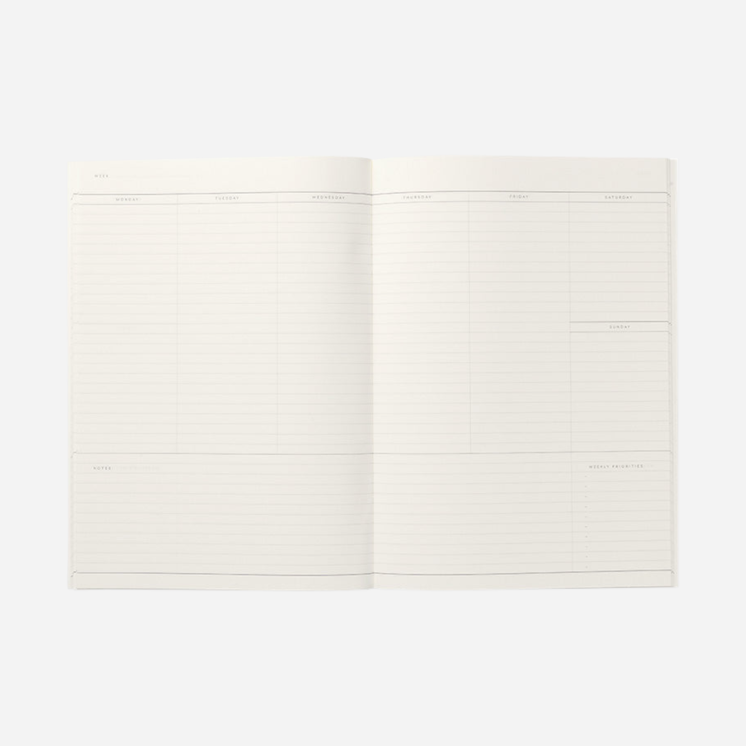 Užrašinė. Milo Weekly Planner [Dark Green]