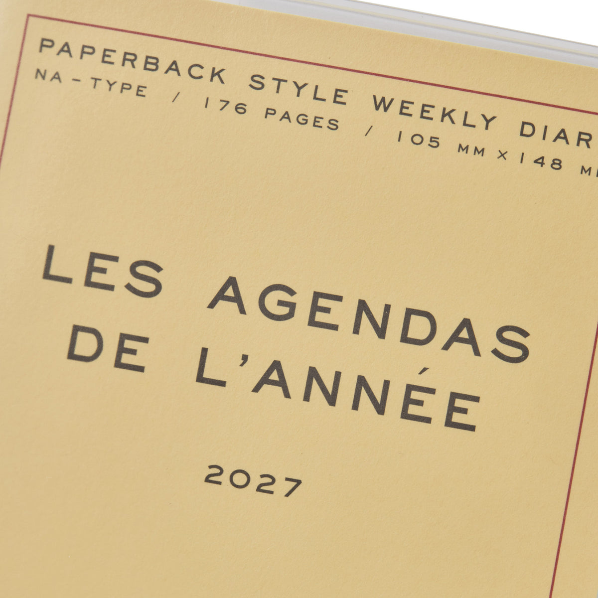 Kalendorinė planuotė. Savaitinė horizontali Diary Poche [A6] 2027