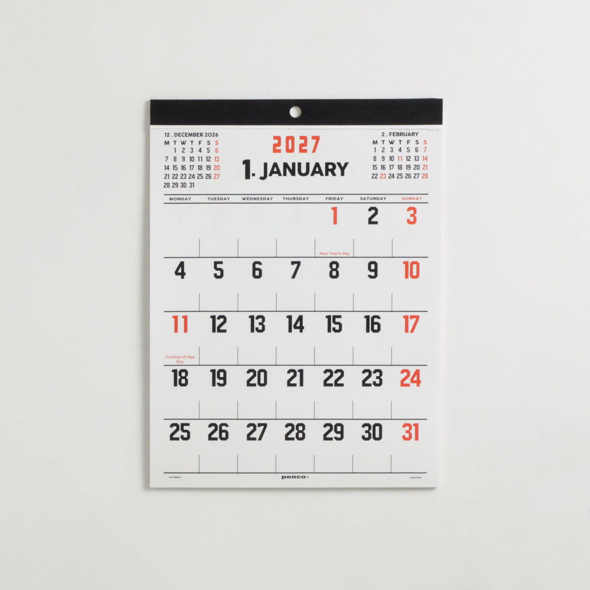 Kalendorius. Wall Calendar [A4]