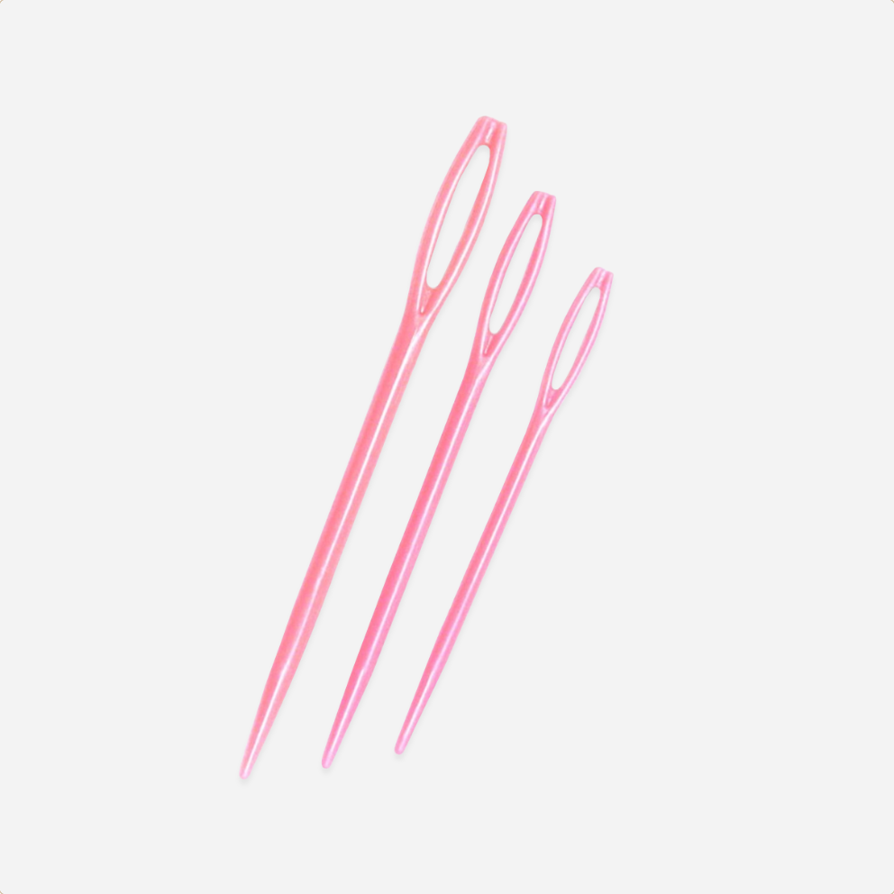 Adatų rinkinys. Yarn Darning Needles Plastic