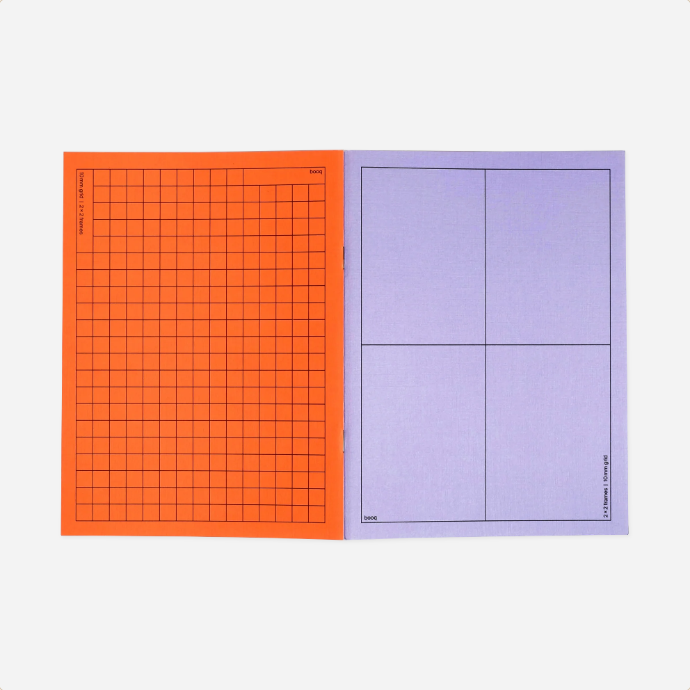 Užrašinė. Booq [Orange Purple]