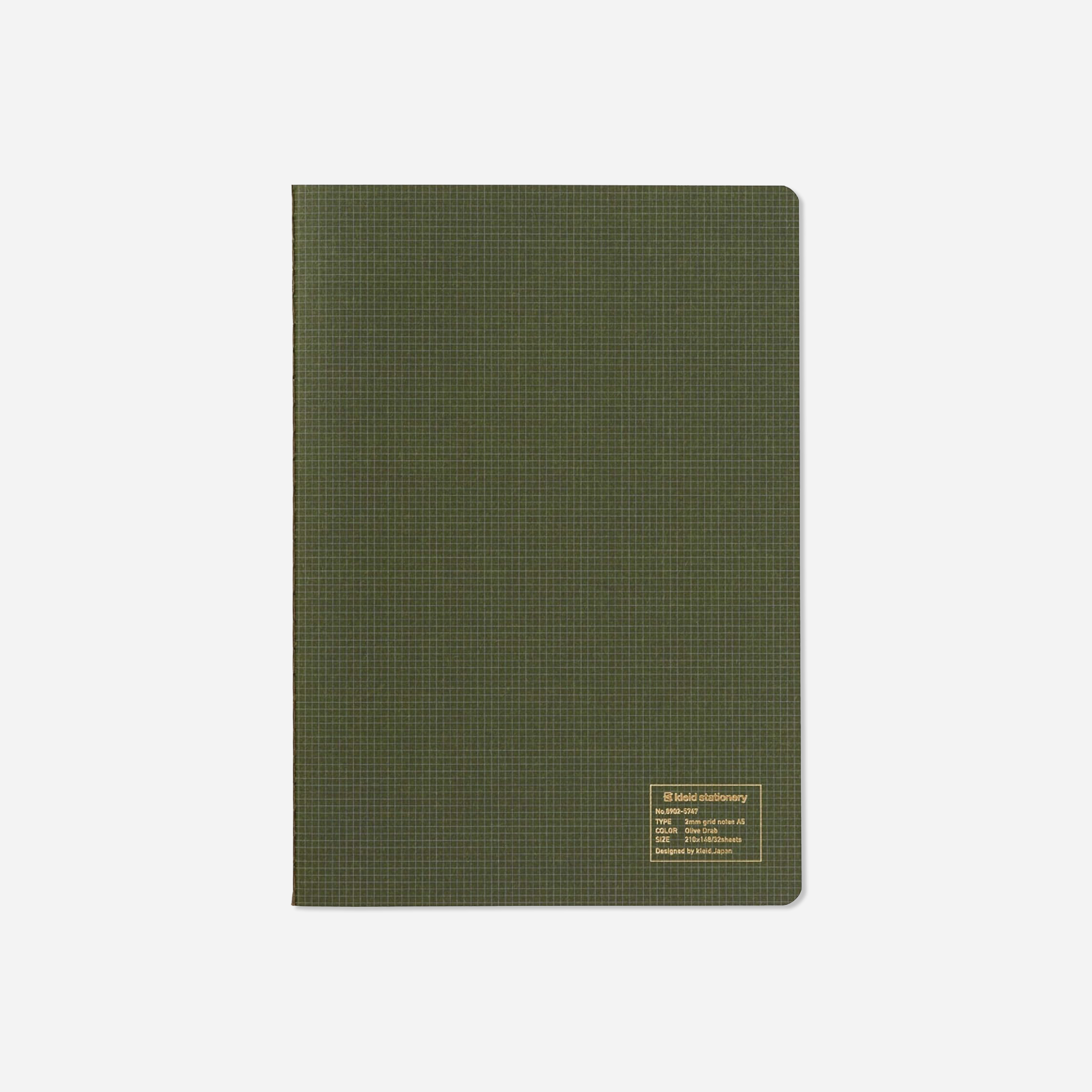 Užrašinė. 2mm Grid Notes [A5]