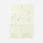 Sieninis kalendorius. MD Calendar Folded Wall-Hanging [A3] 2026
