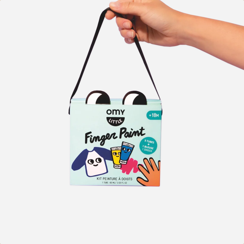 Piešimo pirštais rinkinys. Finger Paint Kit