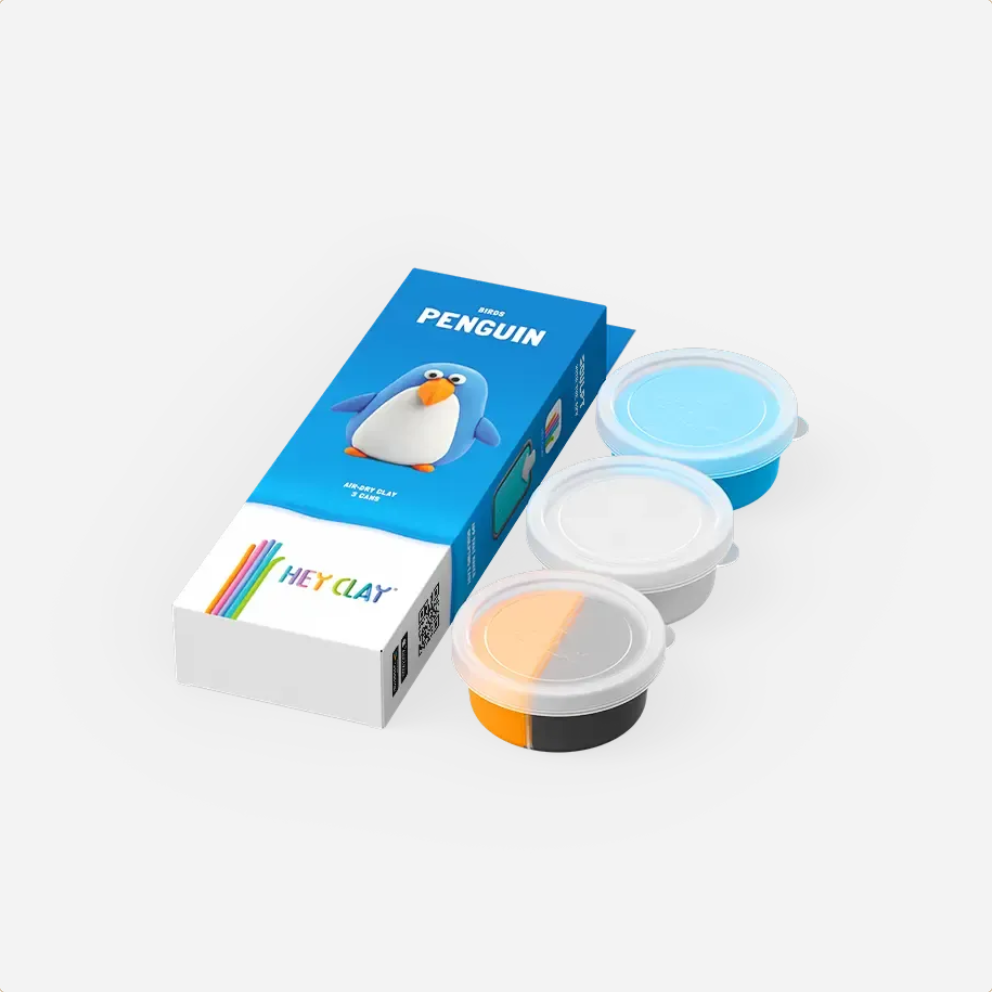 Žaidimas. Air-Dry Clay [Penguin]