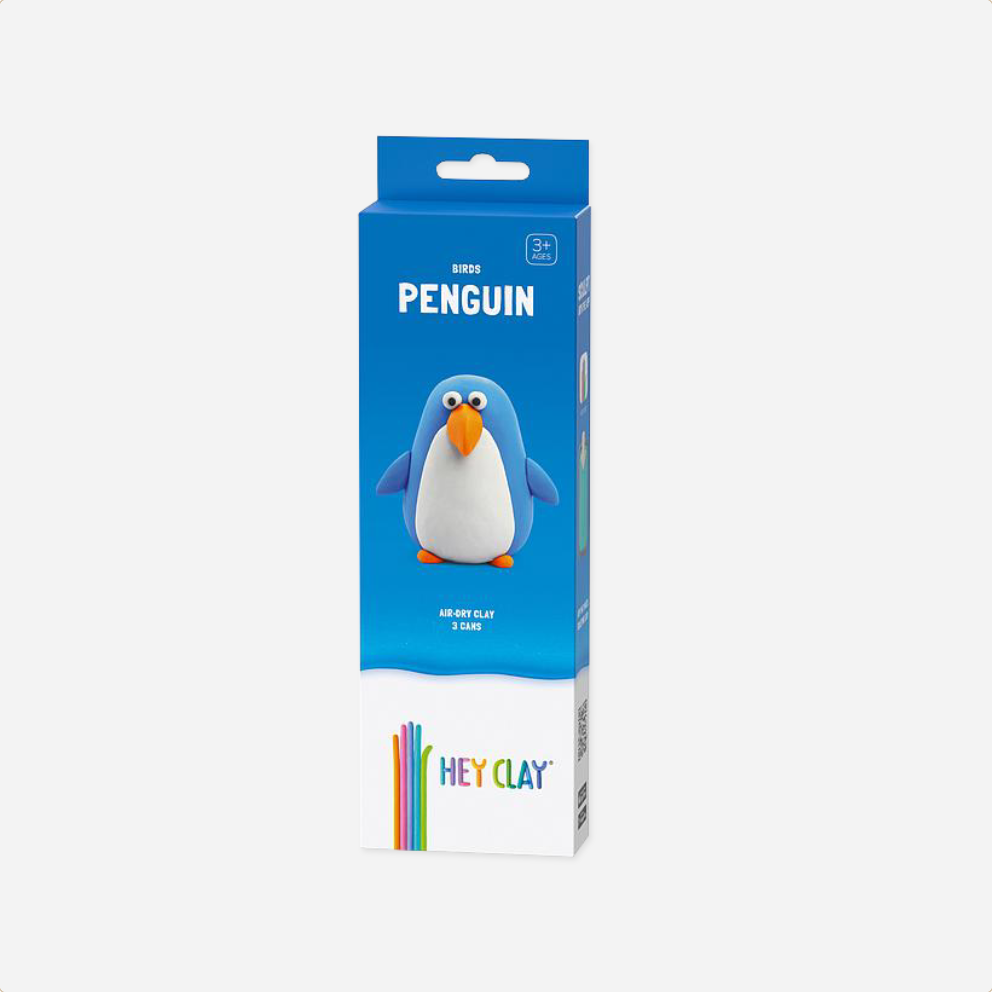 Žaidimas. Air-Dry Clay [Penguin]