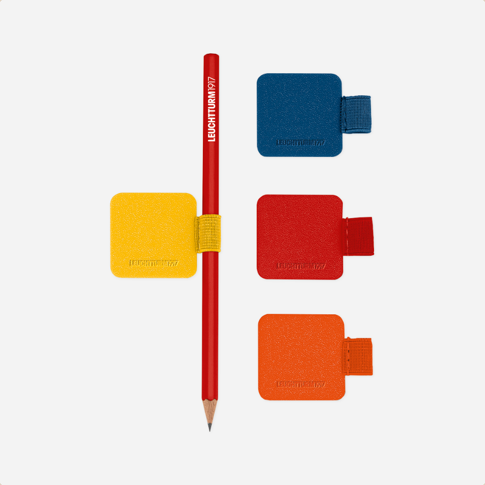 Užrašinės aksesuaras. Tampri kilpelė rašikliui