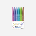 Rašiklių rinkinys. Brush Touch Sign Pen Set