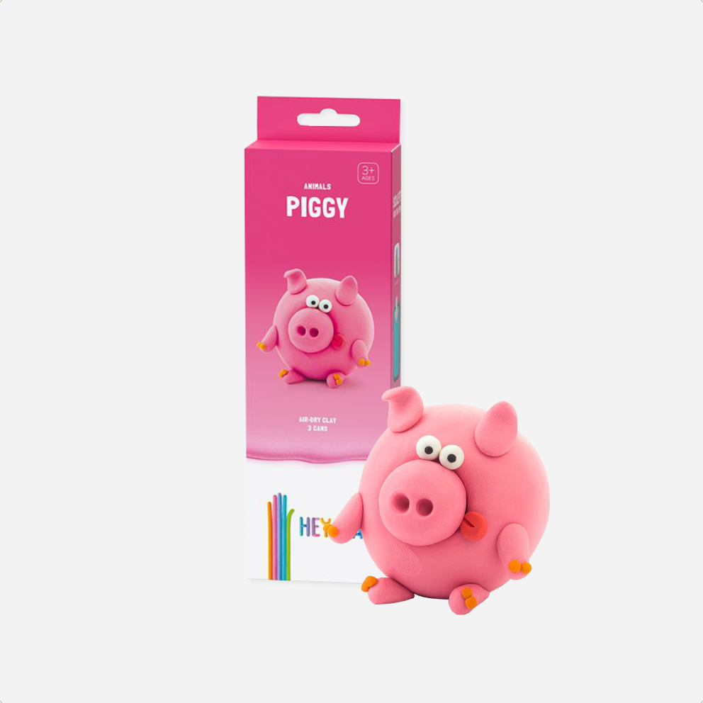 Žaidimas. Air-Dry Clay [Piggie]