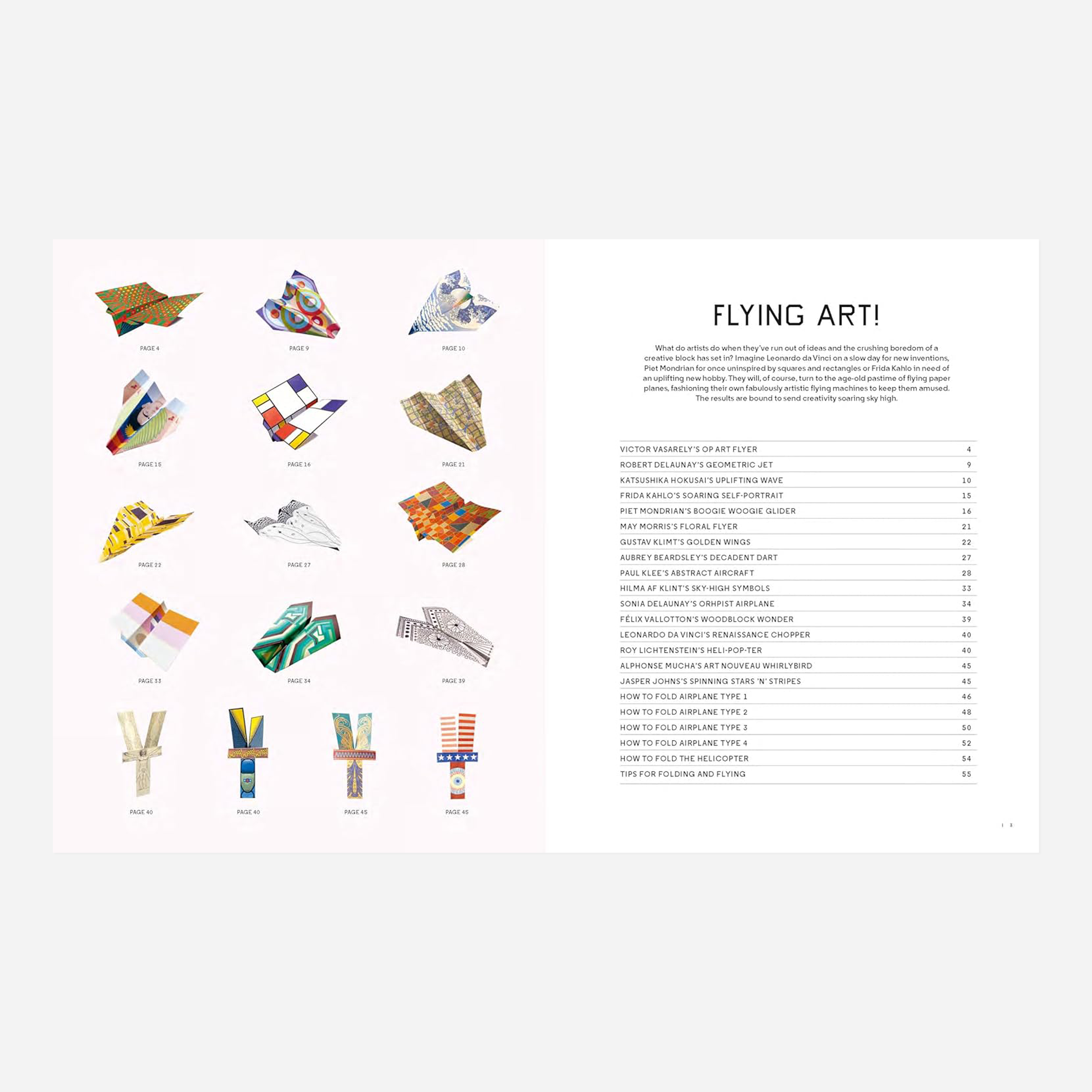 Knyga. When Artists Get Bored... They Make Paper Planes